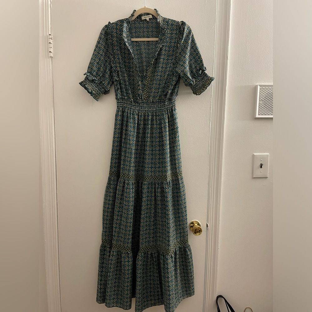 Short Sleeve Maxi Dress